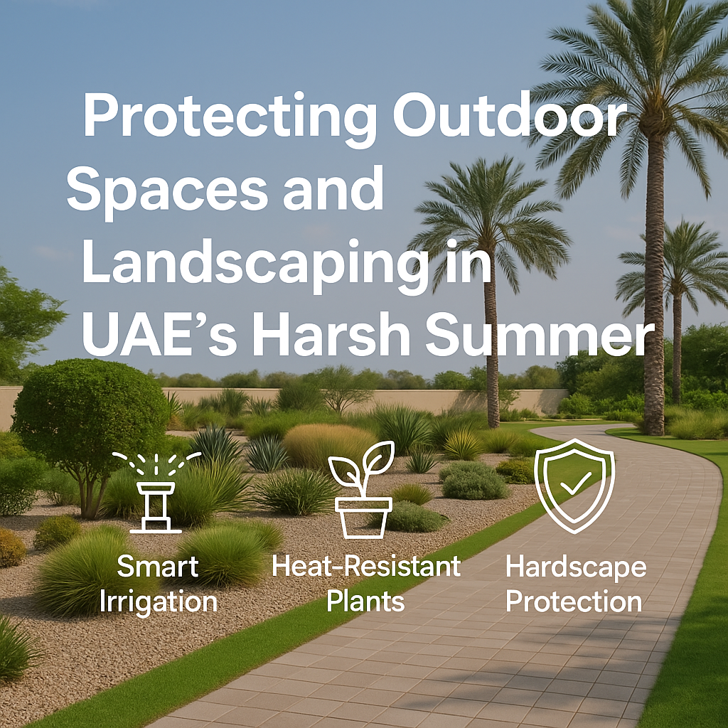 Protecting Outdoor Spaces and Landscaping in UAE’s Harsh Summer
